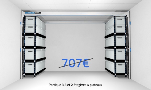 Pack universel l pour rangement de garage Lodus , Ref:51112